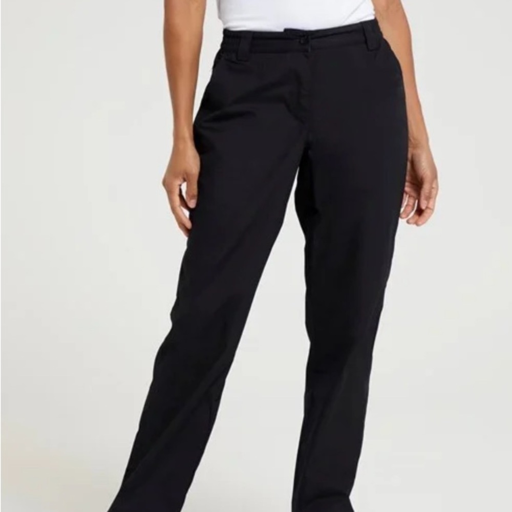 Black Straight Leg Women's Pants Size 12